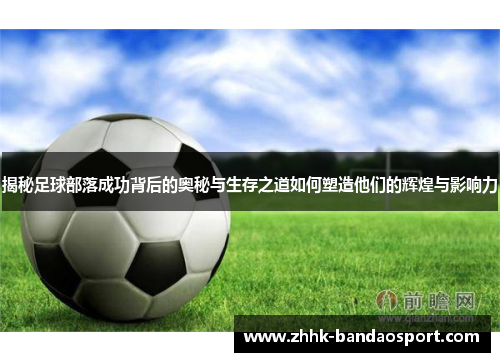 揭秘足球部落成功背后的奥秘与生存之道如何塑造他们的辉煌与影响力